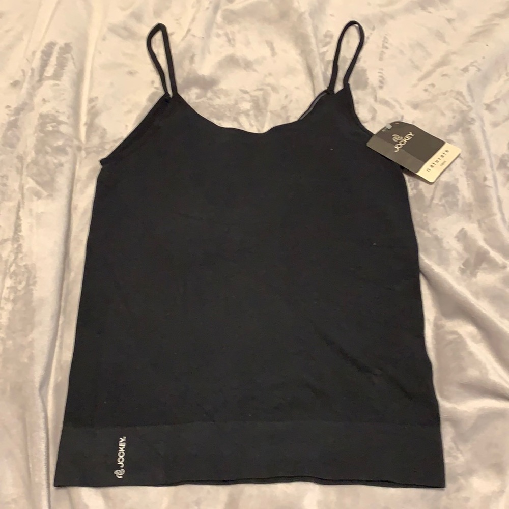 Jockey Naturals Black Camisole